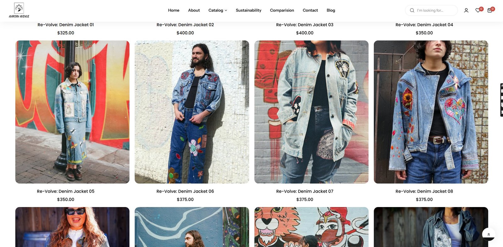 Denim Clothing E-Commerce Website Designed by Digilabz Digital
